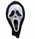 MASKA KRZYK Z KAPTUREM maski na halloween zabawę przebranie kostium w