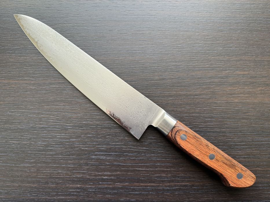 Японський професійний кухонний шеф-ніж Tamahagane Kyoto