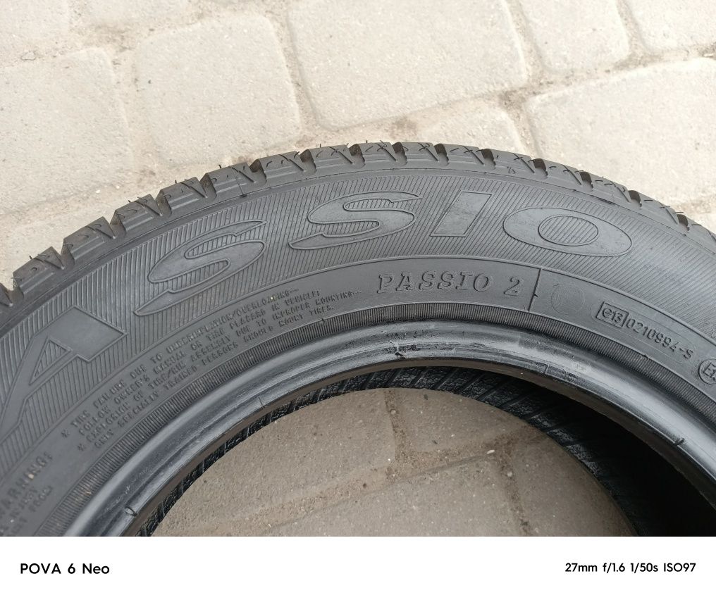 165/70 R13 Debica Passio 2 одна шина розпаровка одиночка