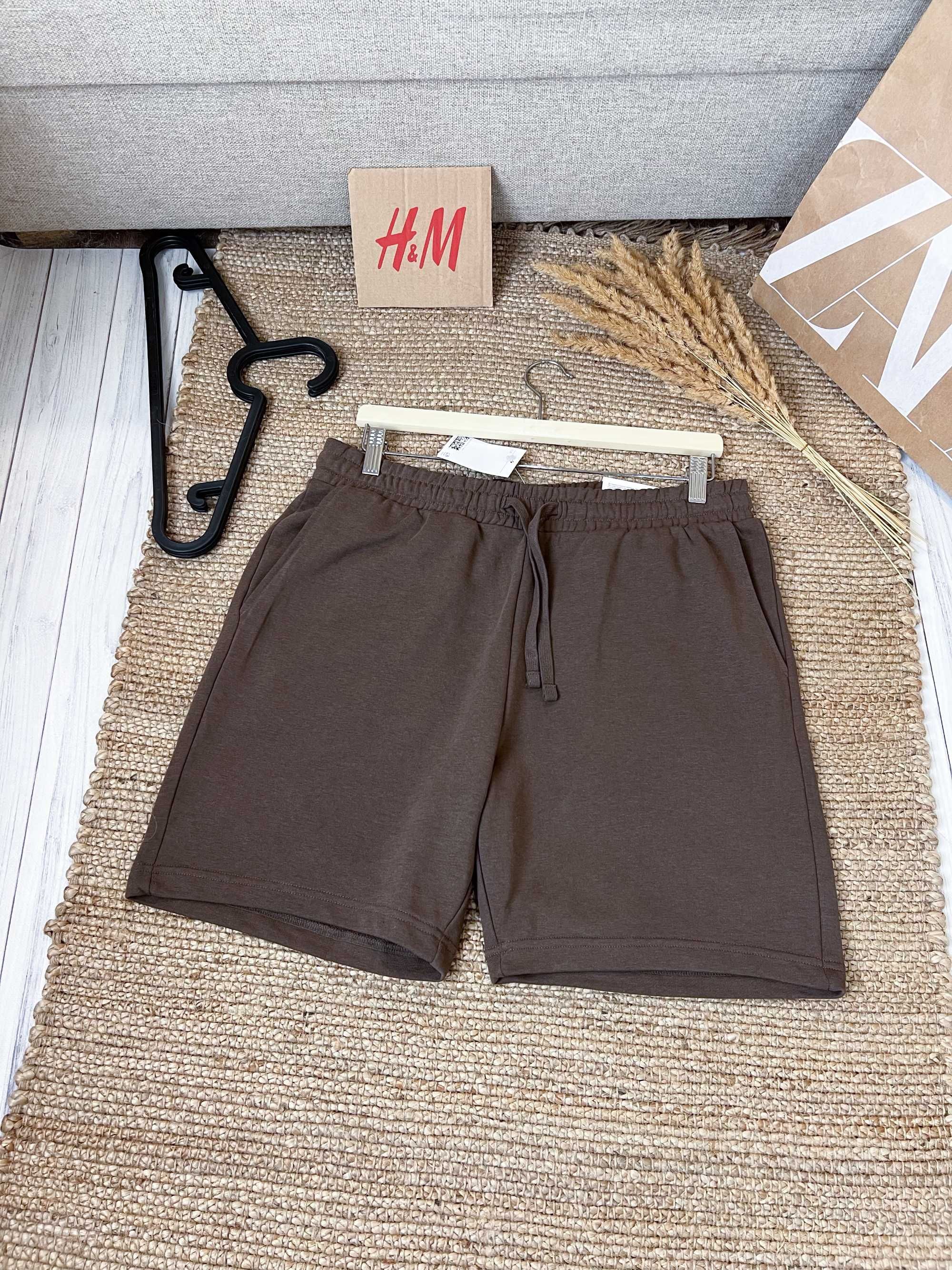 Чоловічі шорти у різних кольорах regular fit H&M, P - S, M, L, XL