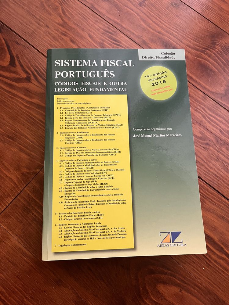 Livro sistema fiscal português