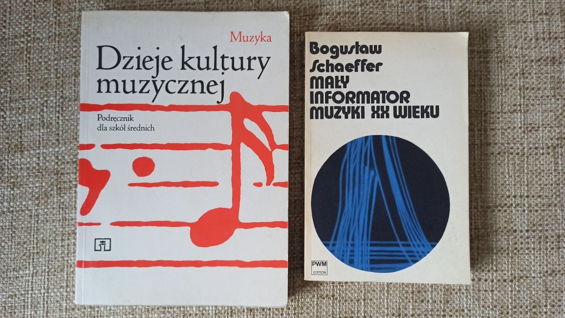 Bogusław Schaeffer Muzyka - 2 książki
