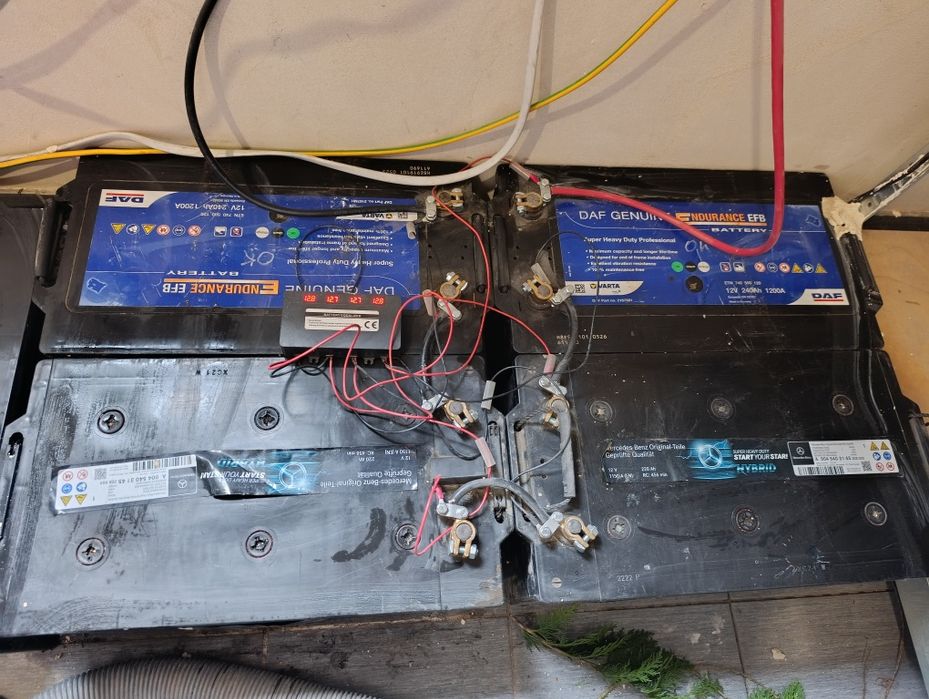 Magazyn energi 48v  akumulatory 240ah , 220ah efb.