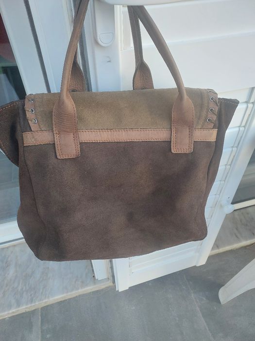 Mala de mulher em camurça