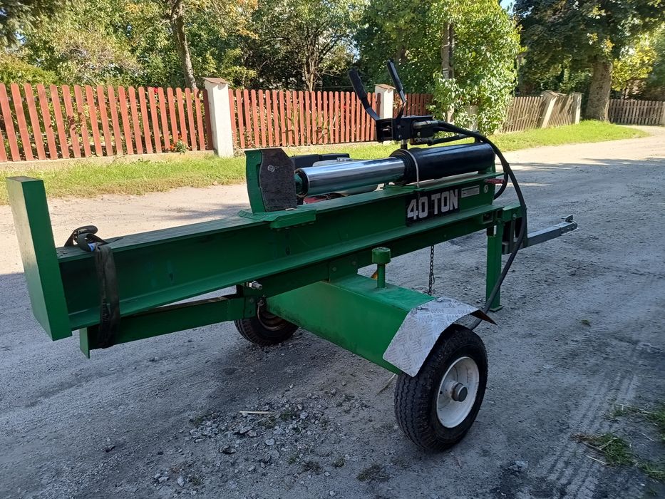 Łuparka Spalinowa do drewna 40 ton silnik 13 HP spalinowy