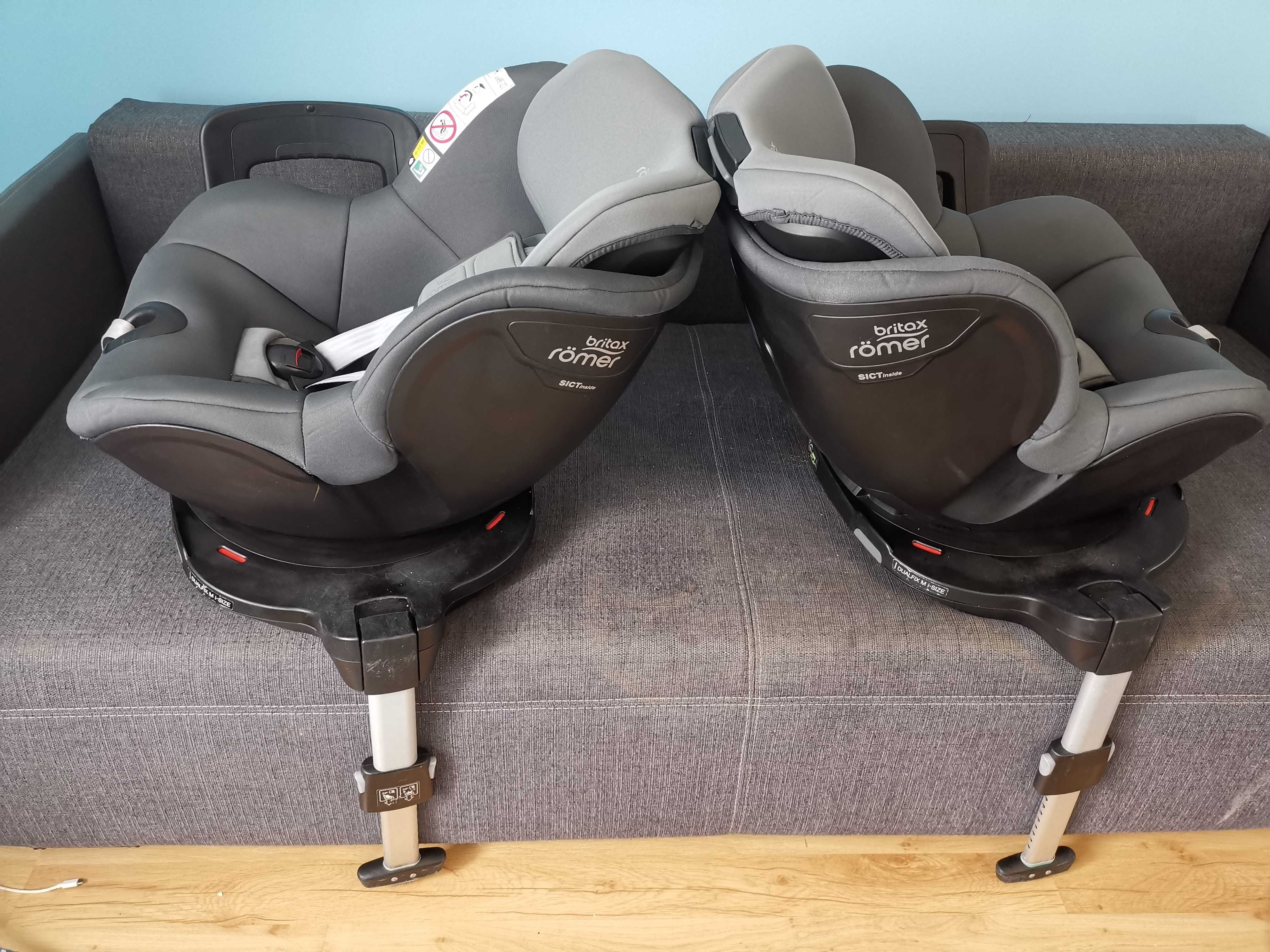 Foteliki obrotowe 360 Britax Römer dualfix