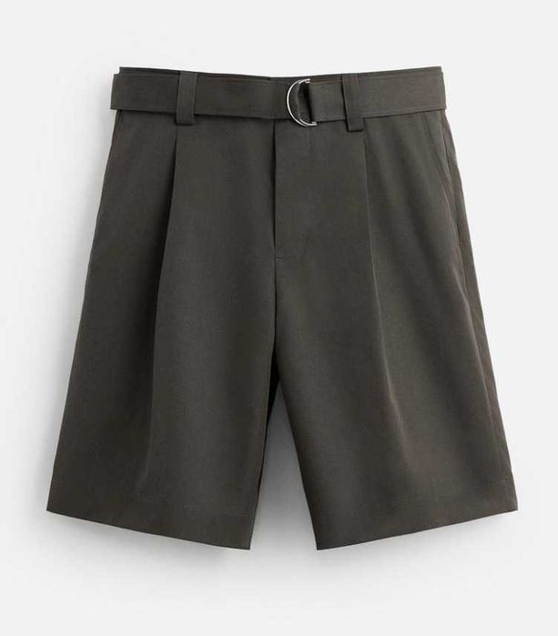 Шорти ZARA бермуди з поясом