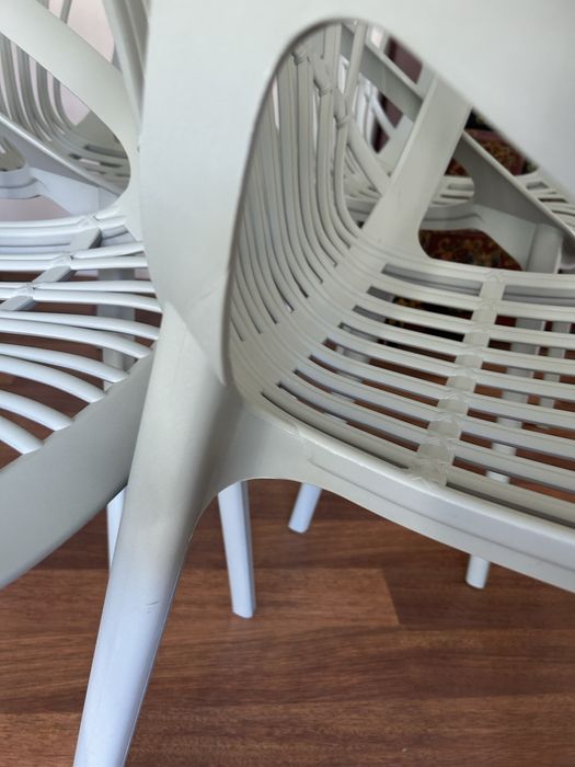 Conjunto 5 cadeiras como novas