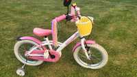 Rower rowerek 16 cali dla dziewczynki