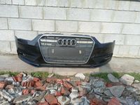 Бампер Передний Решотка Audi A4 B8 12-15р. А4 Б8 Рестайл Пошкоджений