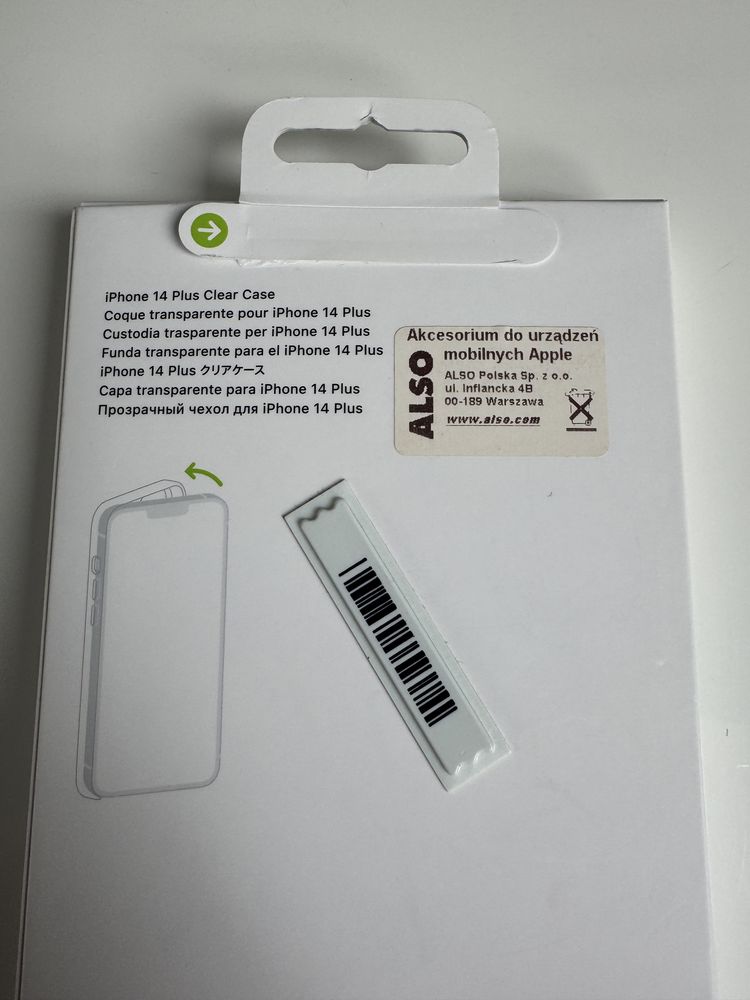 Etui iPhone 14 Plus Clear Case