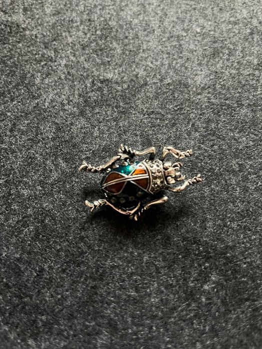 Duża przypinka broszka owad