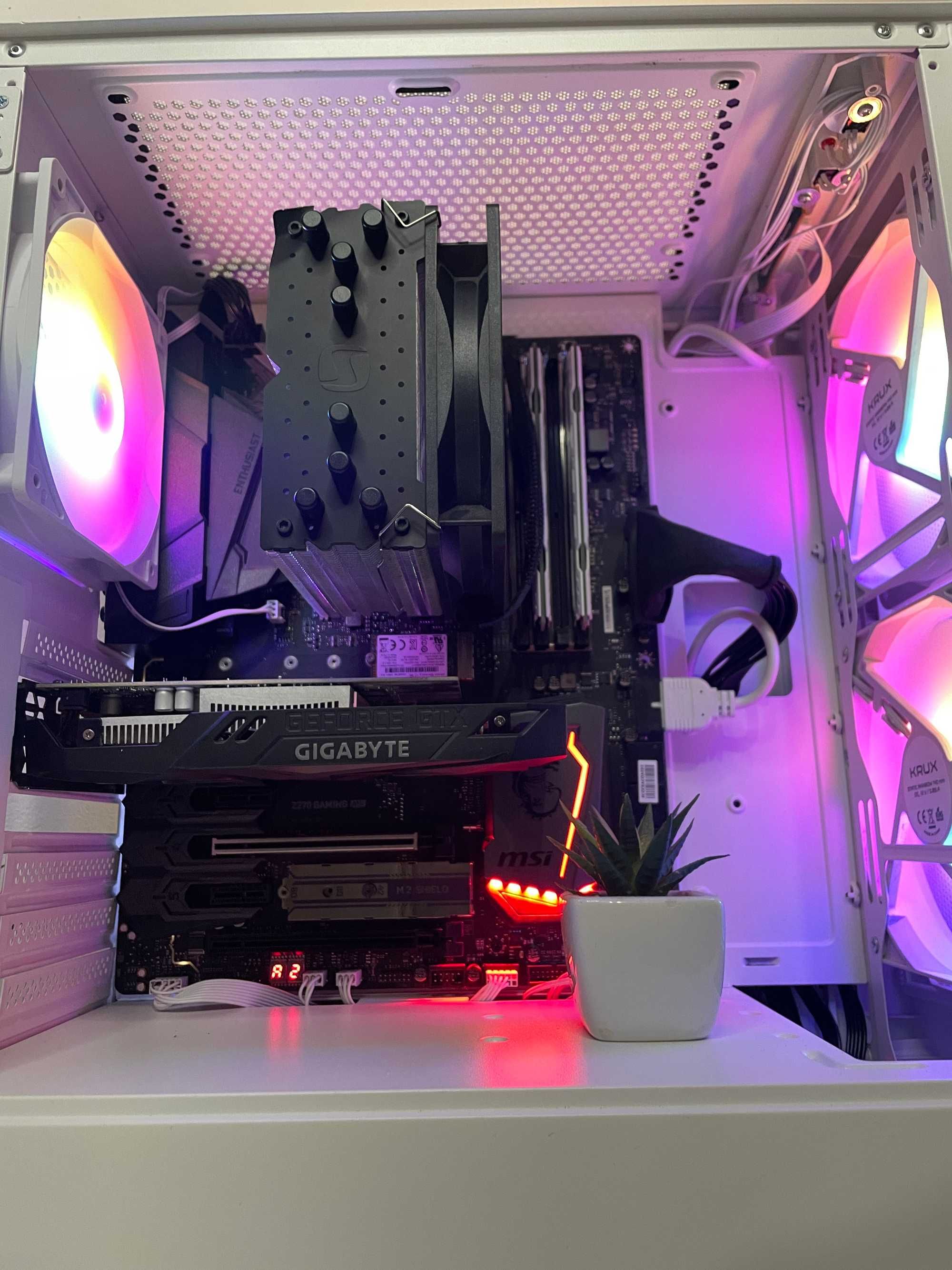 Komputer gamingowy i5-7600K / GTX 1650 / 16GB RAM / SSD / Windows 11