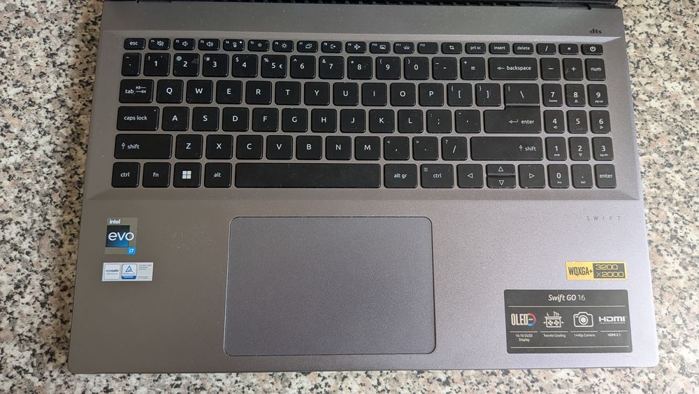 Acer Swift Go OLED 16" i7 13700H/16 RAM/1TB SSD