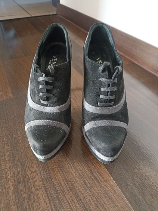 Oddam Czarne buty szpilka 37 i 1/2