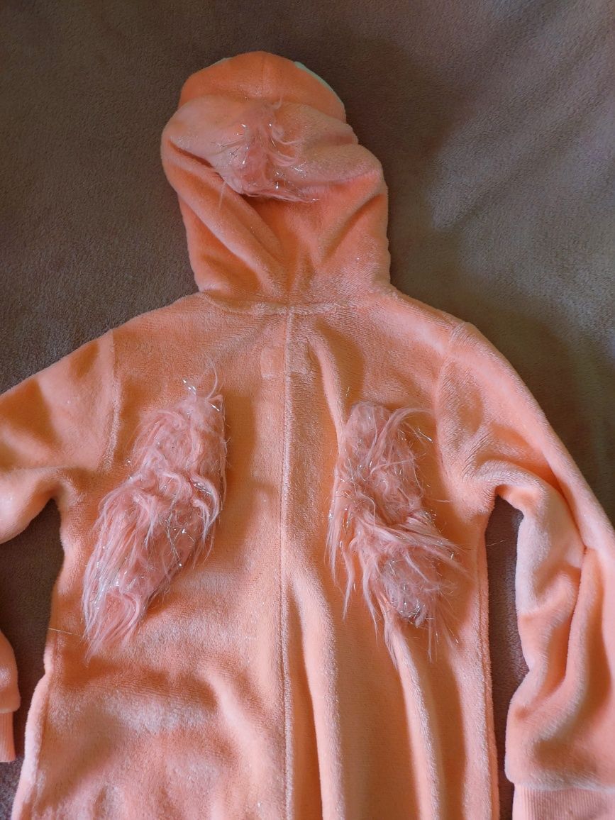 Kigurumi 128 flaming przebranie strój piżama