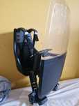 Fotelik na rower, fotelik rowerowy na kierownice Bobike Exclusive Mini