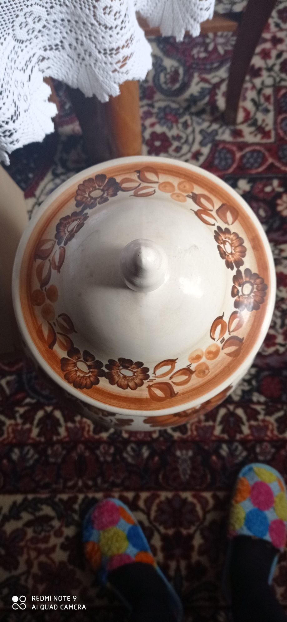 Waza ceramiczna z serii Włocławek duża ok 75 cm