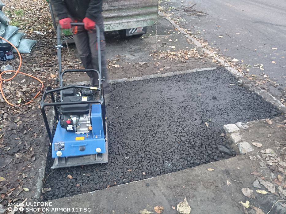 Naprawa dziur w asfalcie,łatanie dziur