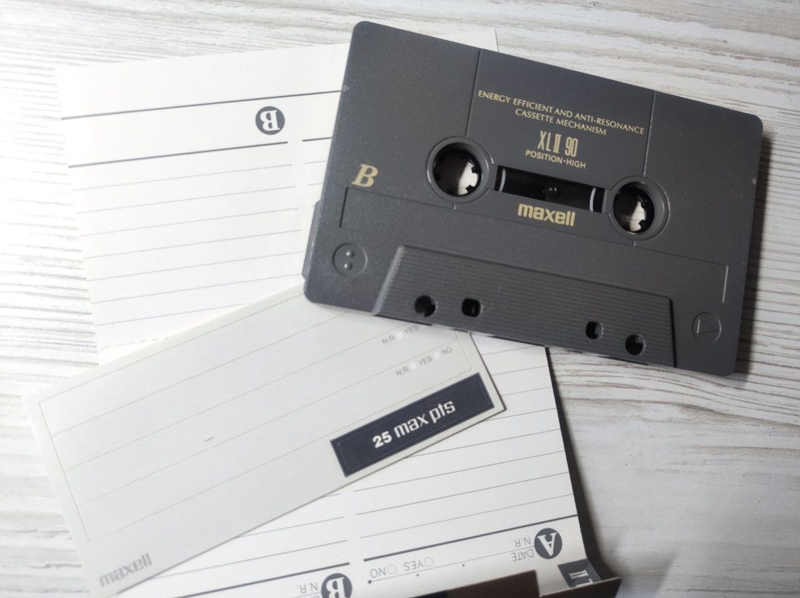 Аудіокасети Maxell XL 2, XL 2 -S, UD -XL 2 C