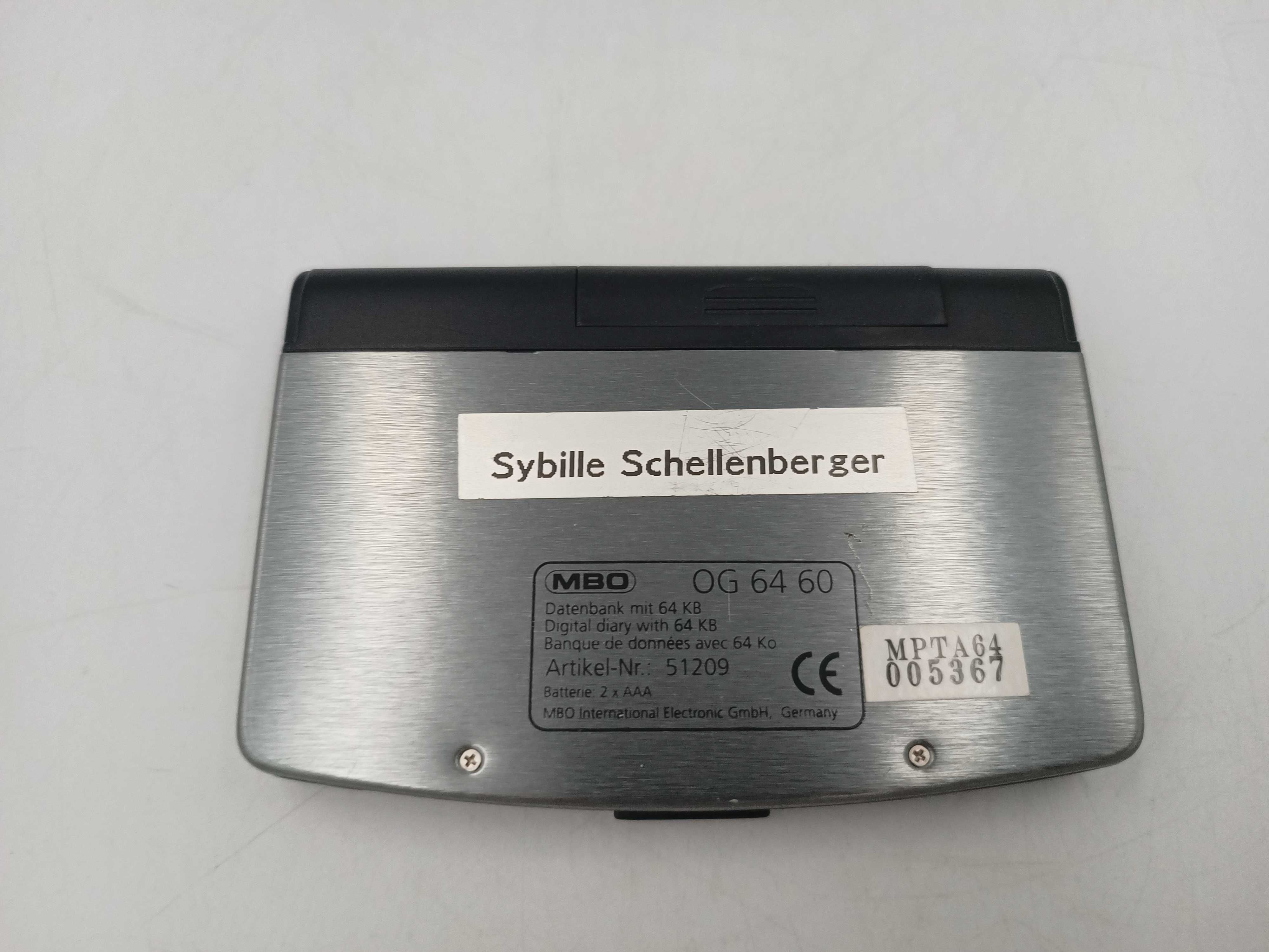 Organizer MBO OG 64 60 notes elektroniczny