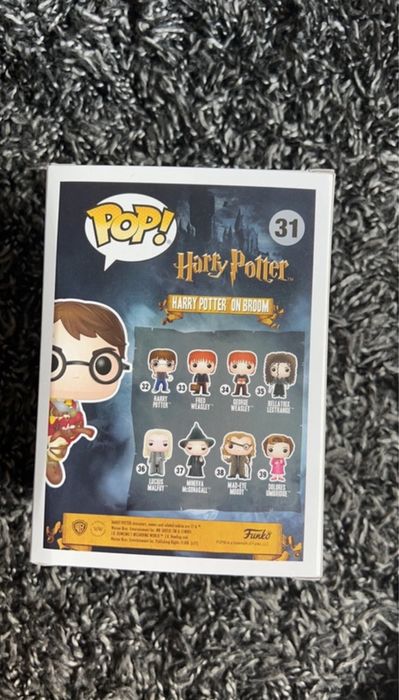 Funko pop Harry Potter on broom 31 Harry na miotle quidditch