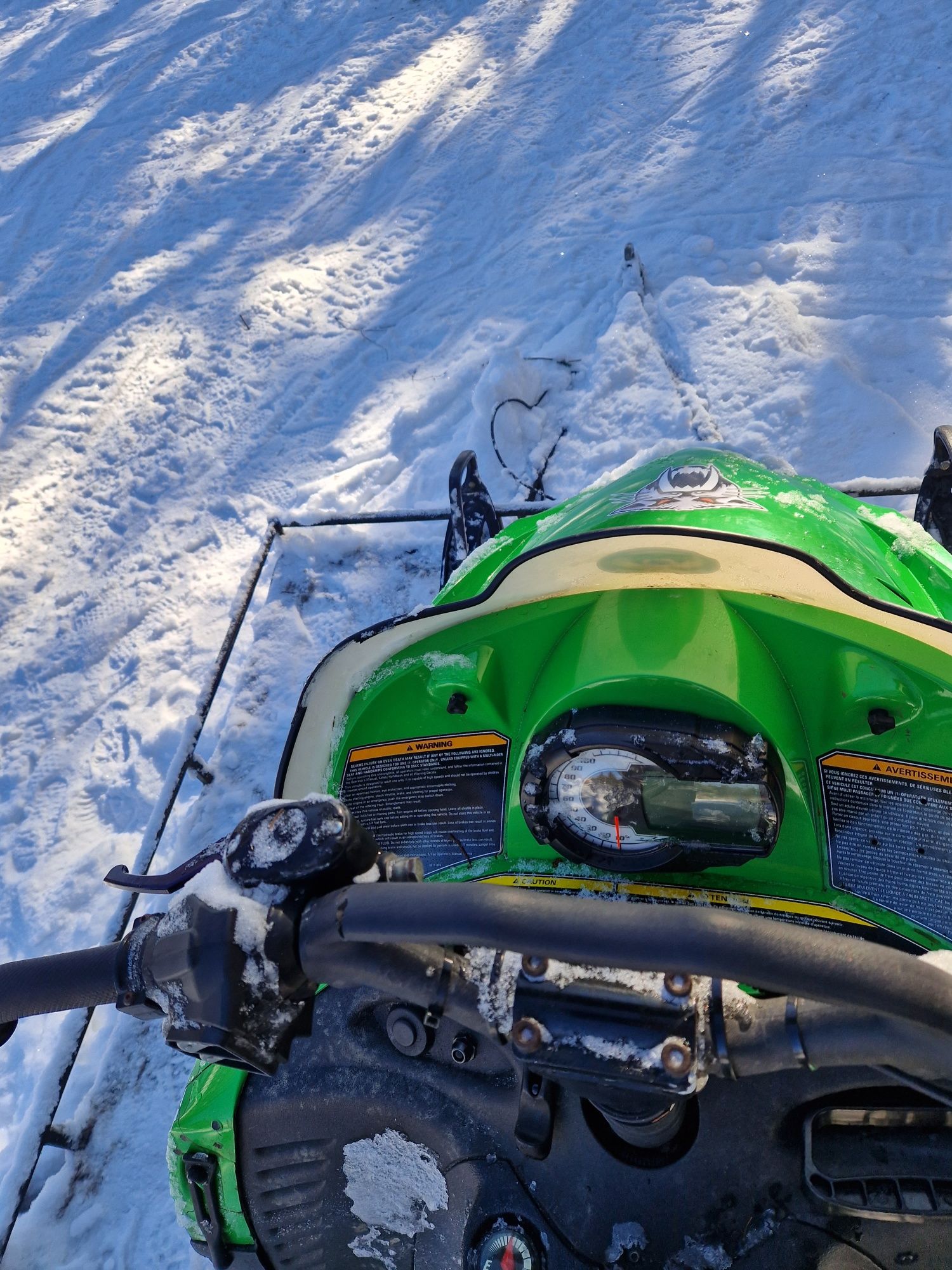 Skuter śnieżny Arctic Cat HCR 2011 zamiana