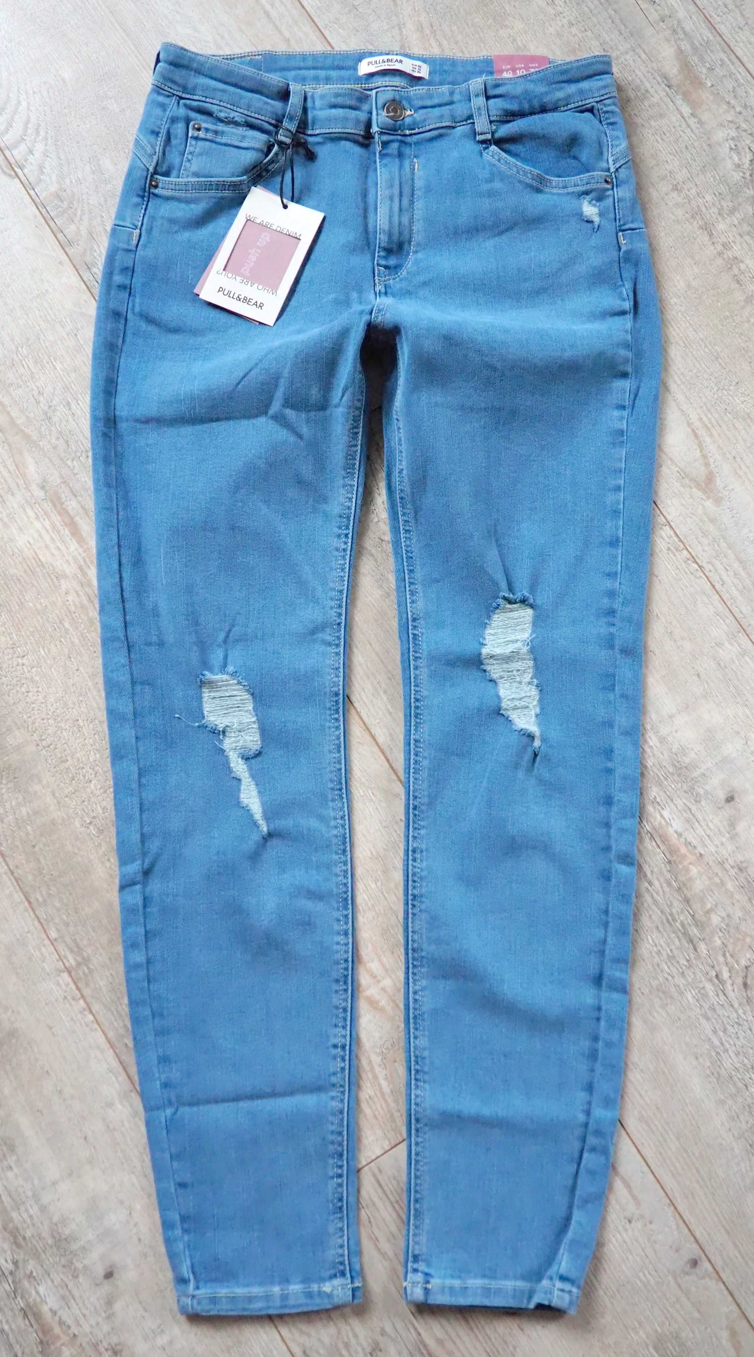 Pull&Bear_jeansy podnoszące pośladki_rozmiar 40