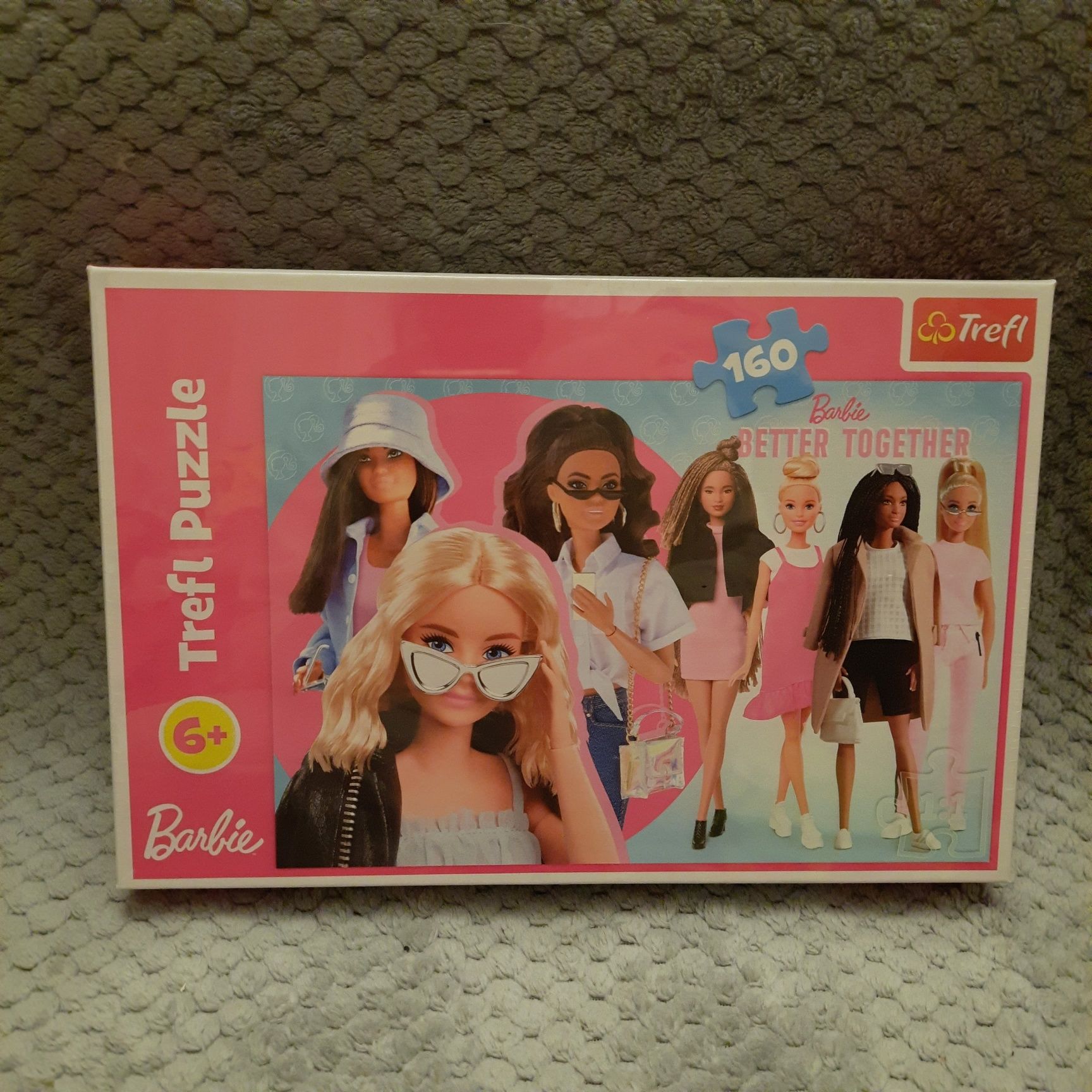 Puzzle trefl 160 elementów Barbie NOWE w folii