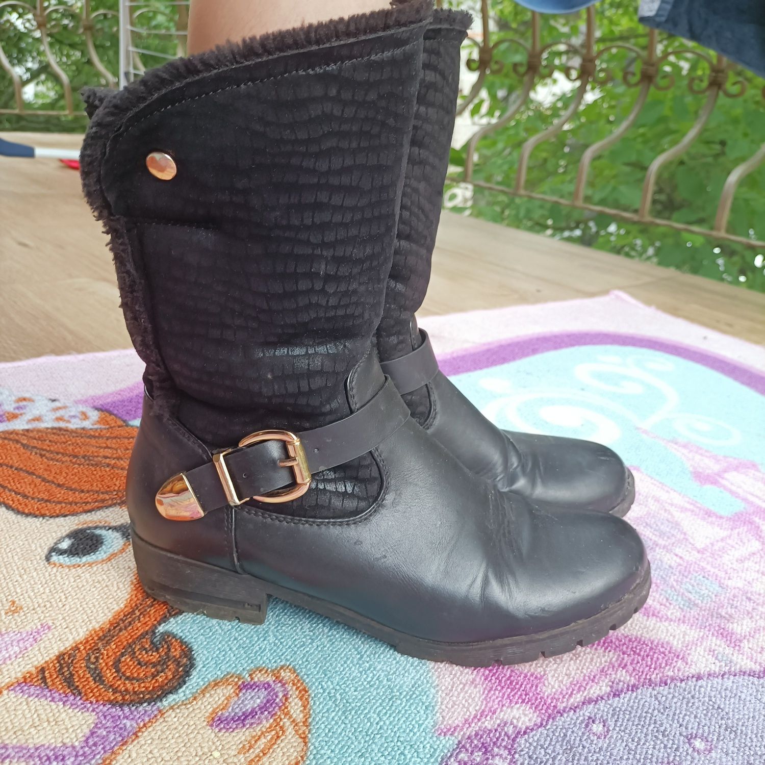 Buty zimowe kozaki r41