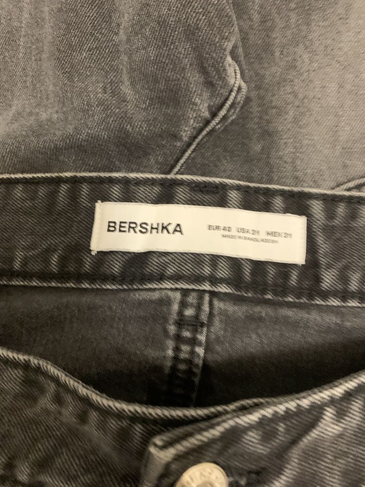 джинси широкі Bershka