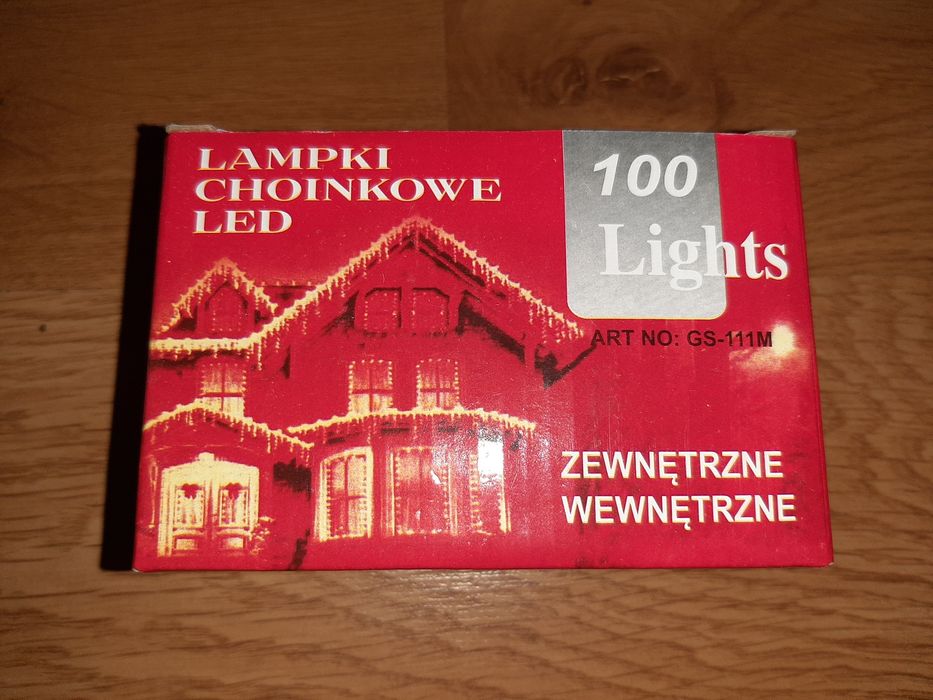 Lampki choinkowe led