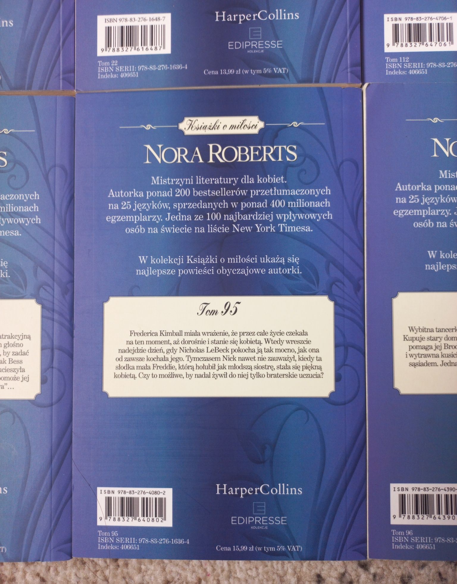 Druga miłość Nataszy Księżniczka Z nakazu sądu Pasja życi Nora Roberts