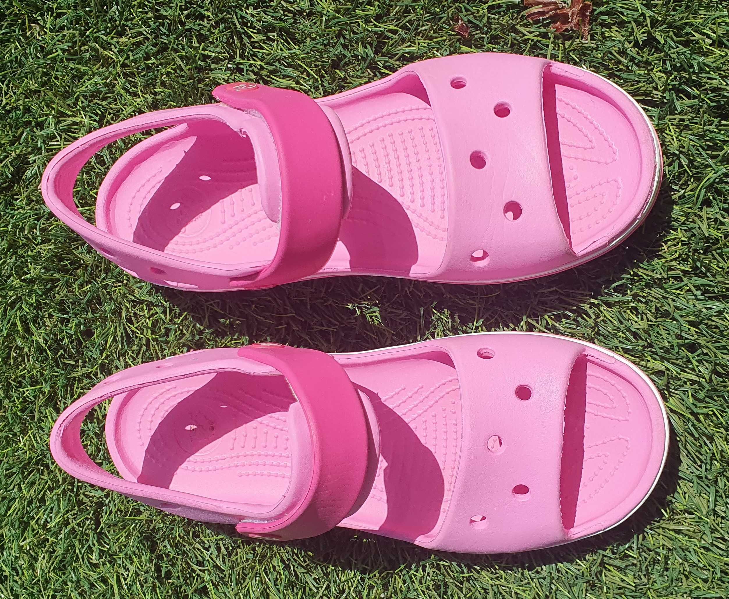 Crocs menina cor de rosa