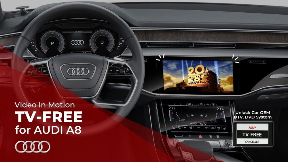 TV FREE VIM Video In Mottion Audi Odblokowywanie Filmów w Czasie jazdy