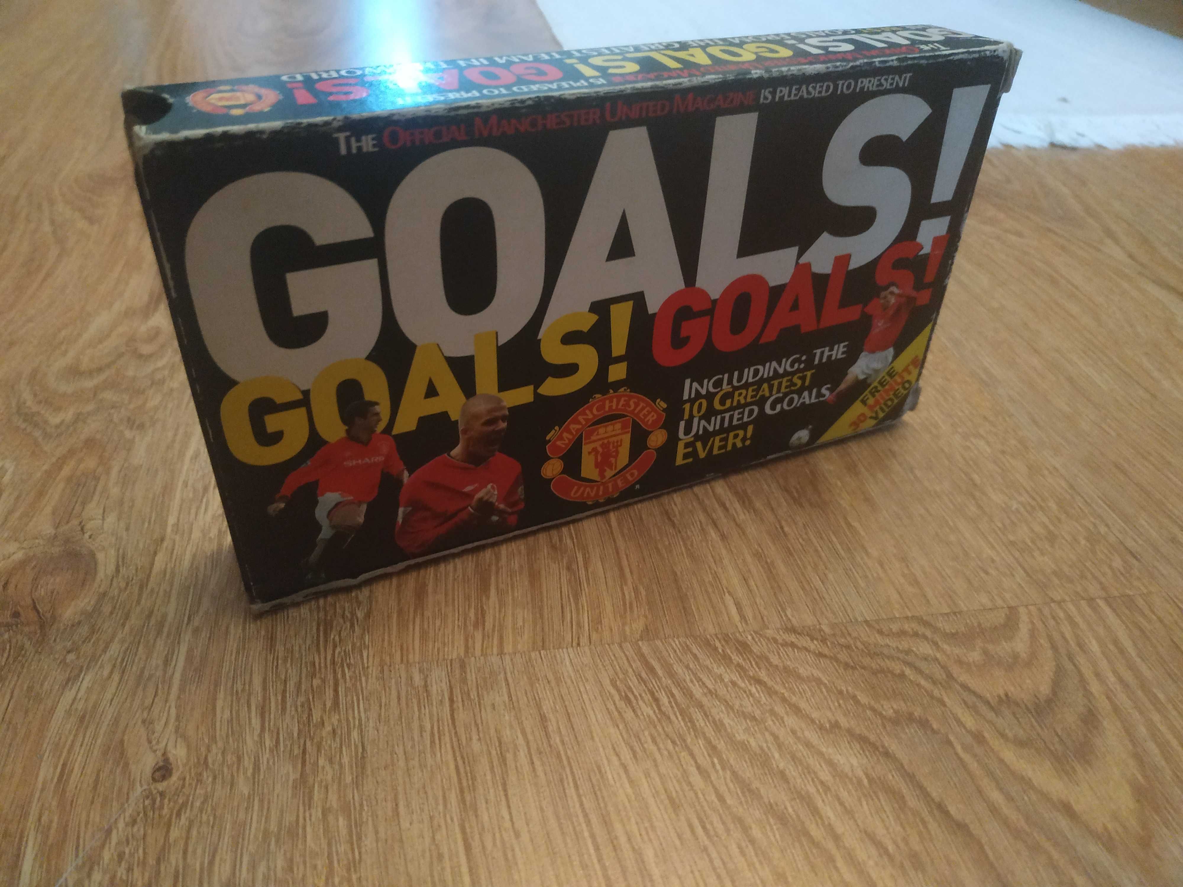 Goals! Kaseta VHS z oficjalnego magazynu Manchester United
