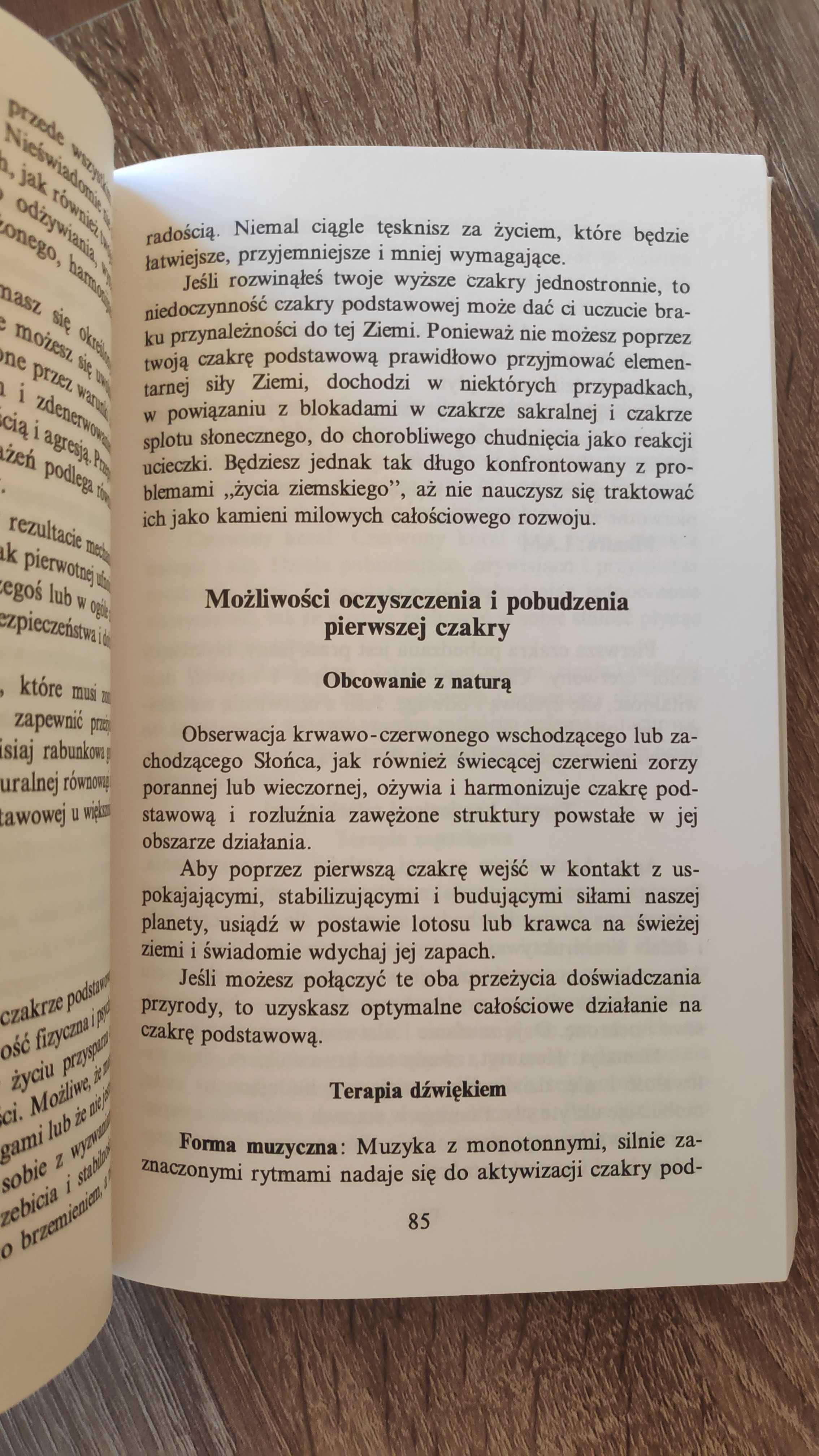 Księga Czakr Shalila Sharamon Bodo Baginski