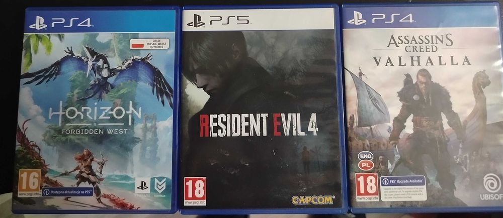 Gry na konsole PS4/5