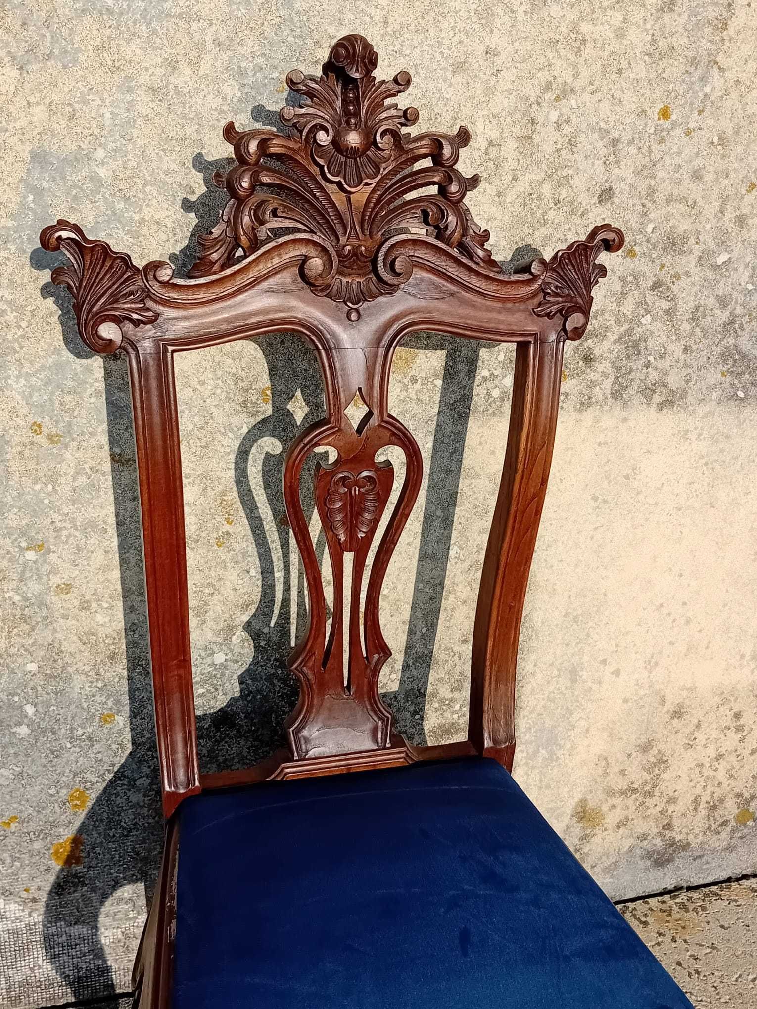 Cadeira D. João V poltrona Antiga Cadeirão Vintage