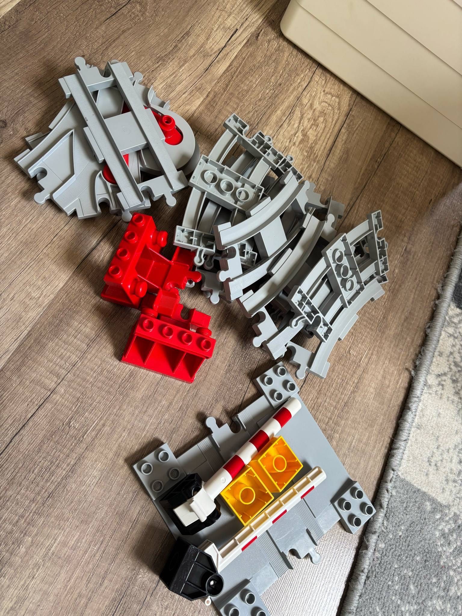 Lego Duplo pociąg towarowy pociąg parowy