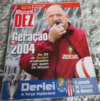 Revista  Futebol Record Dez - Geração 2004 - Nº 5 Maio 2004