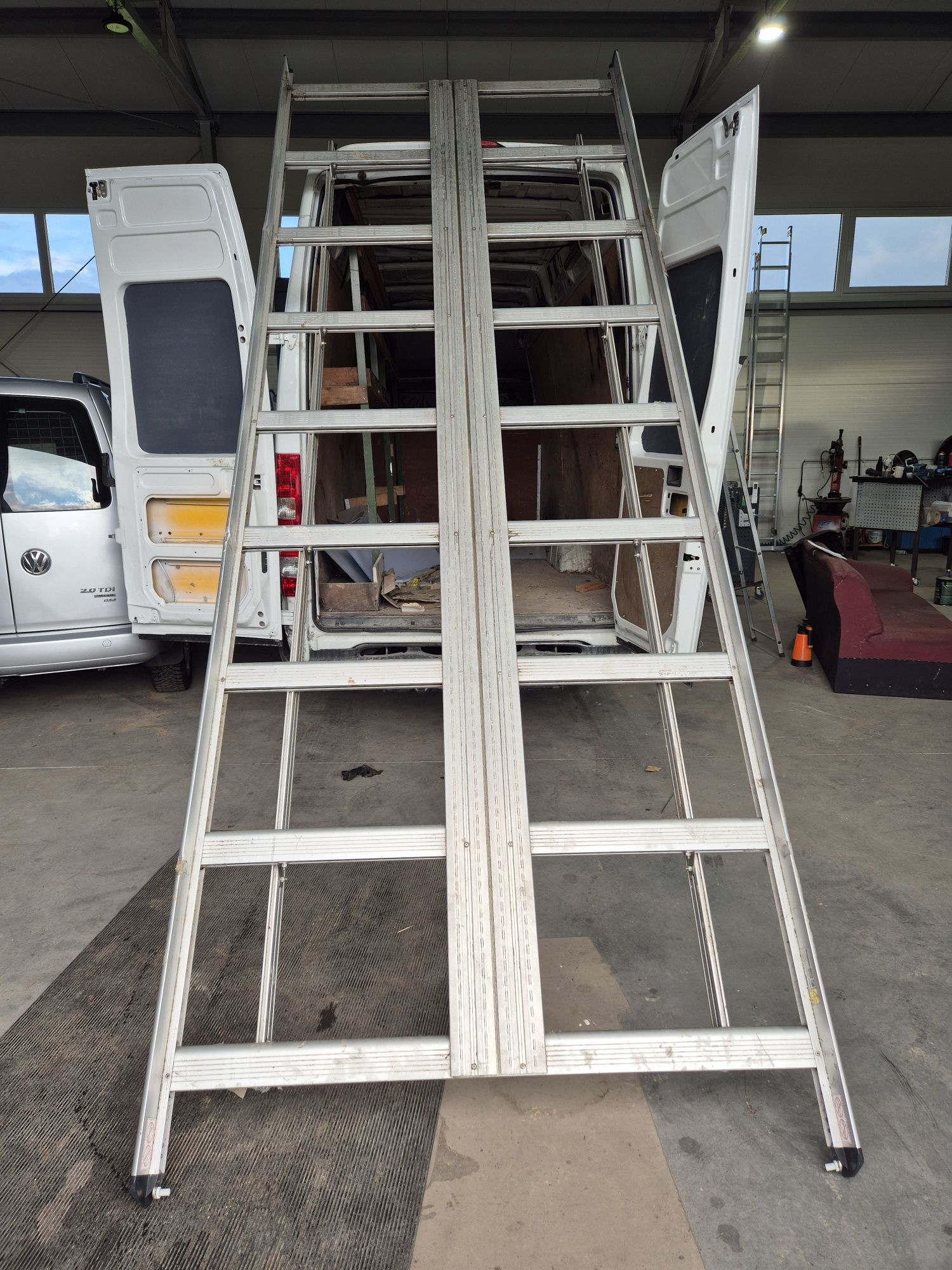 Bagażnik dachowy bus drabina 430cm