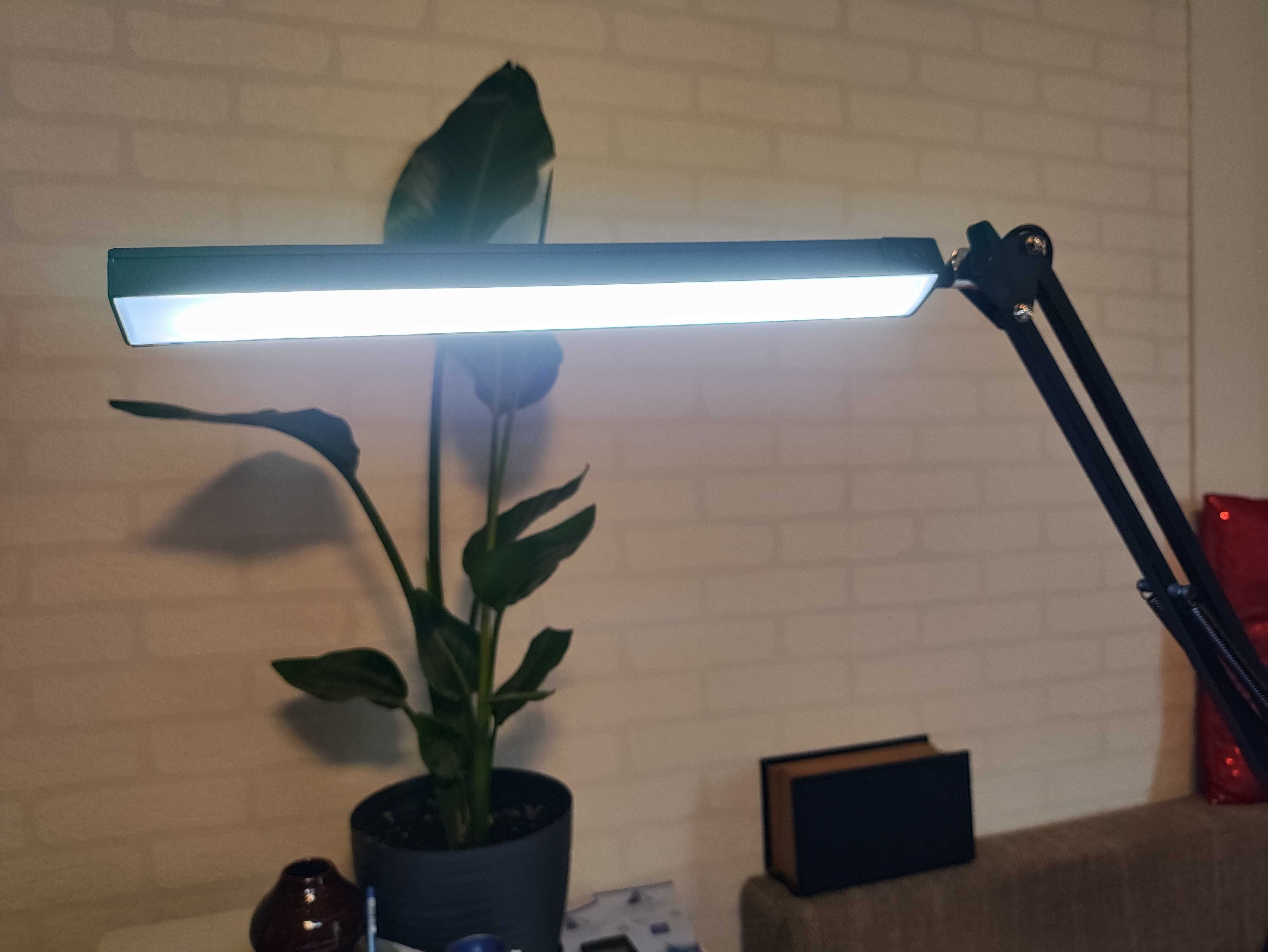 Lampa Lampka Biurkowa na biurko Stołowa czarna LED nocna na stół
