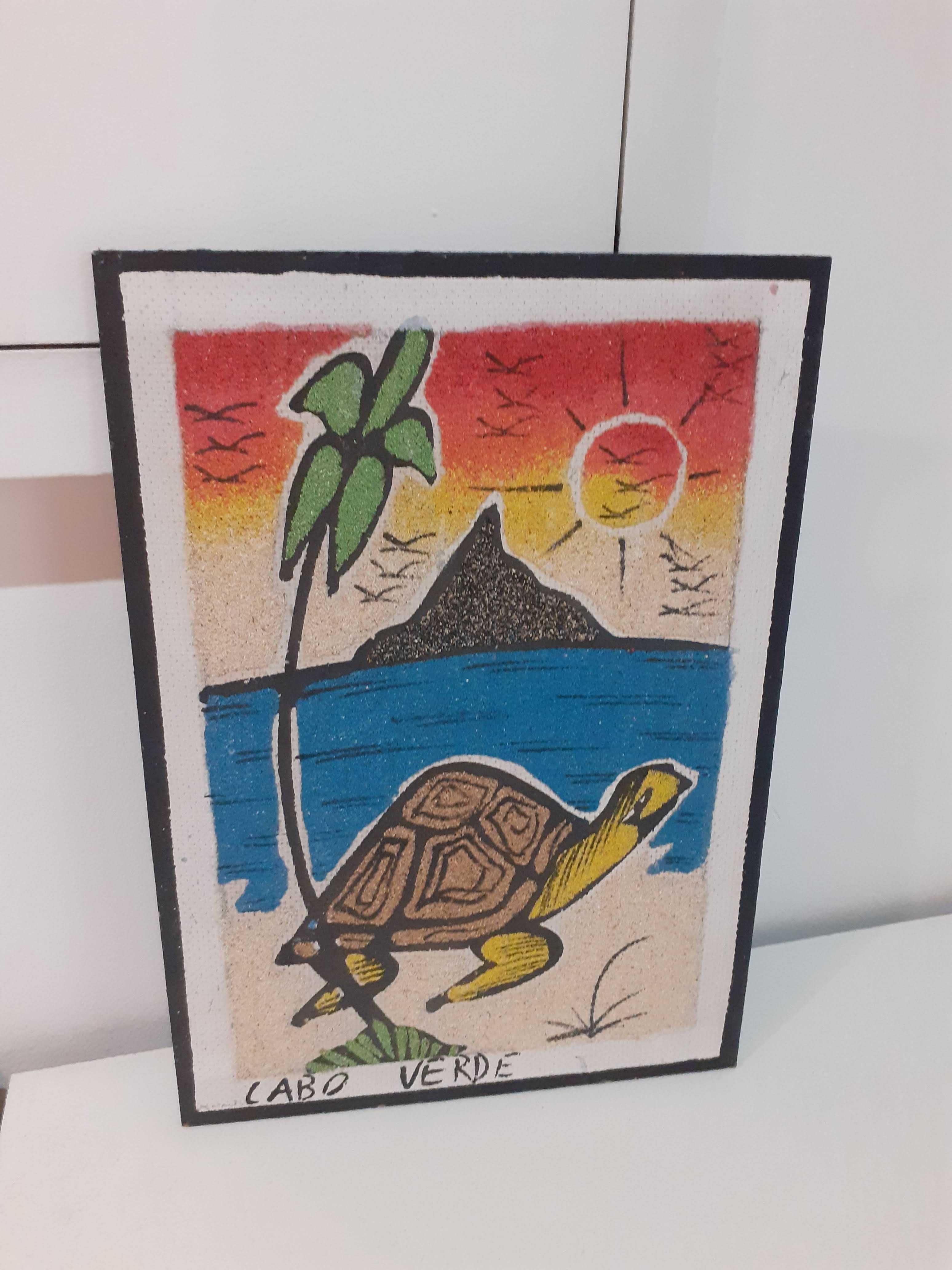 Quadro artesanal de Cabo Verde