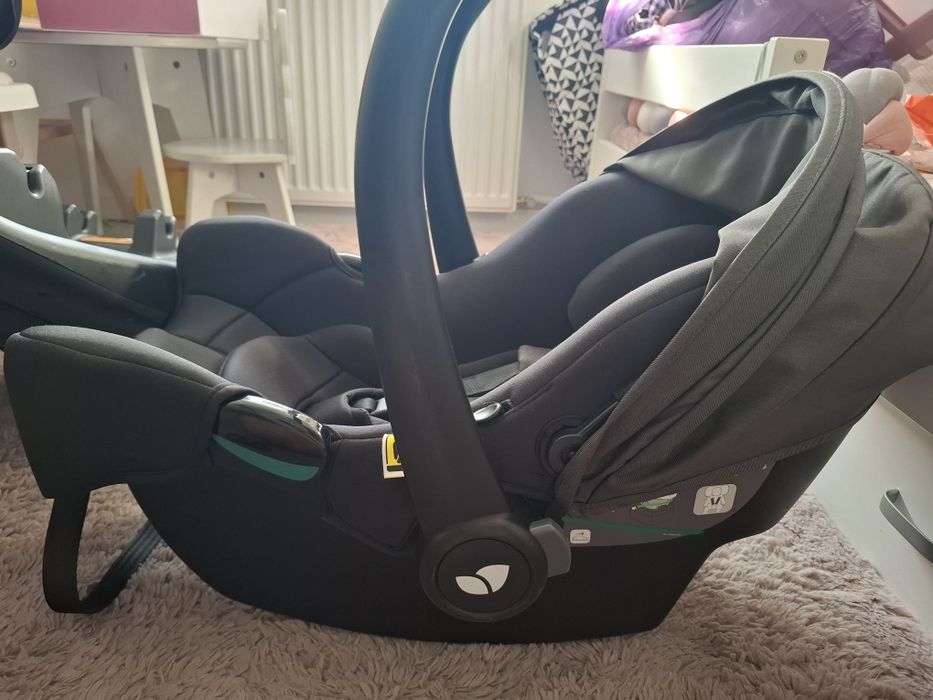 Fotelik Joie i-Snug 2 Shale + baza i-Base Advance (dla bliźniaków)