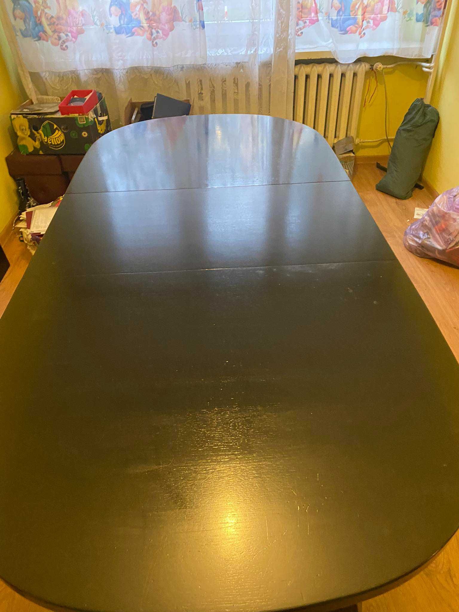 Stół Dębowy Rozkładany 160-360x100x75cm