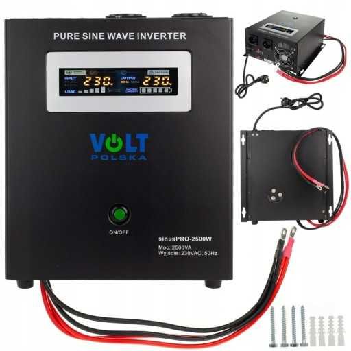 Інвертор 2500W 24V ДЖБ ИБП Чистий синус. Беcперебойник. Инвертор