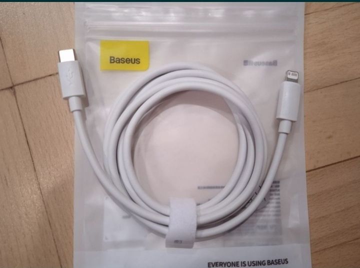 Baseus кабель зарядный 1,5м 20W apple iphone type C PD - lightning