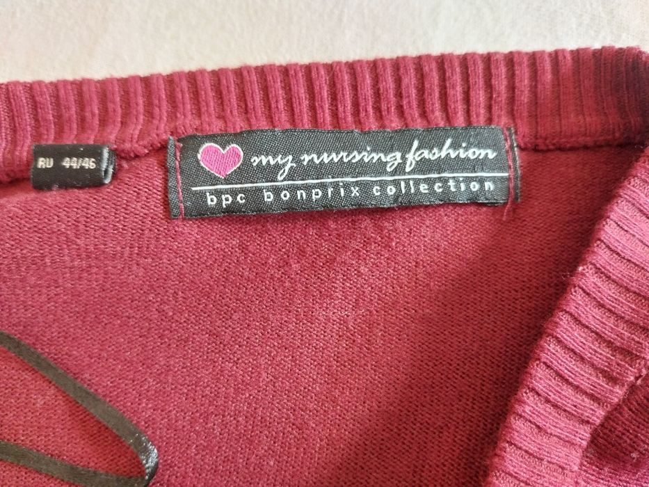 Sweter do karmienia piersią 44 46