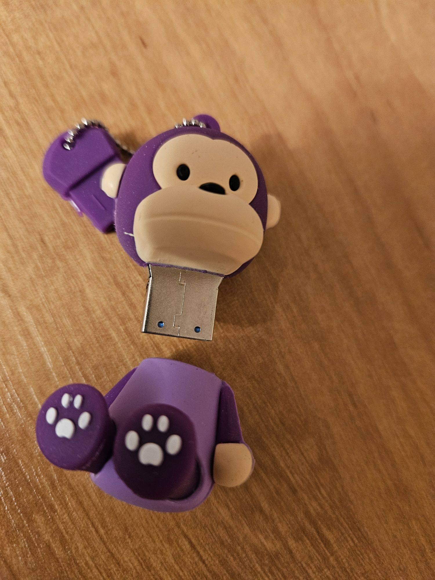 Pendrive Małpka (fioletowa)